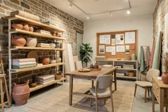 Studio de décoration d'intérieur dans les Pyrénées-Atlantiques avec mobilier basque contemporain et planches tendances